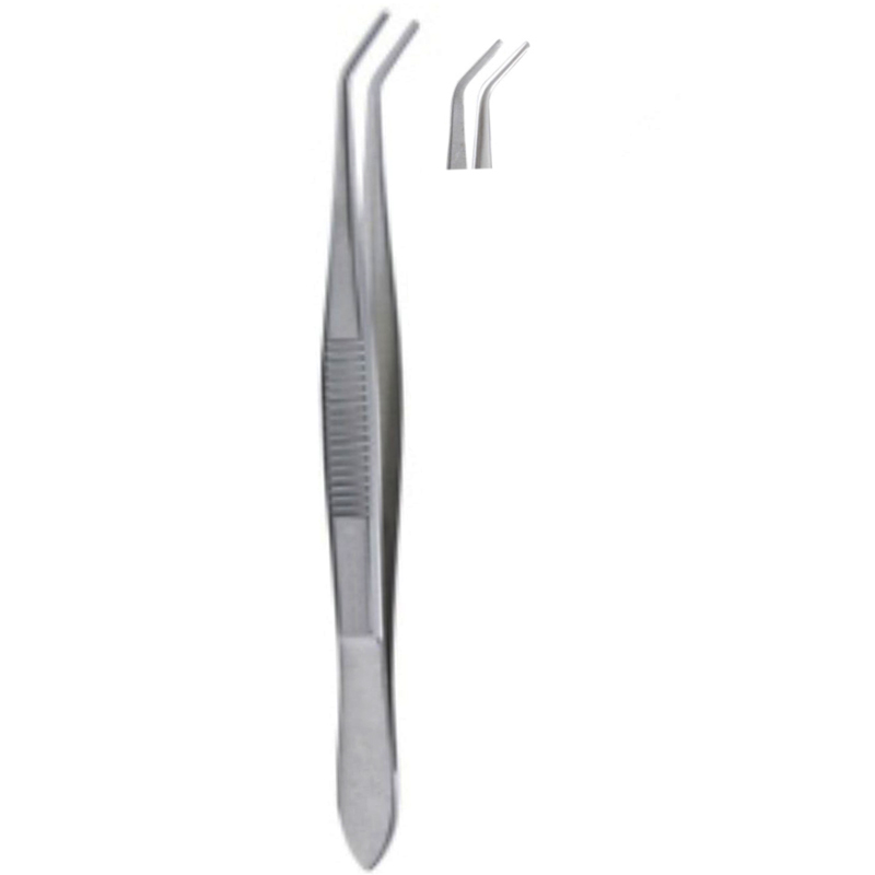 EV11912-01 Nugent Utility Forceps 4 1/4" Angular Smooth Tips