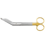 EV09905-09 Lister Bandage Scissors 3 1/2˝ Angled - Tungsten Carbide