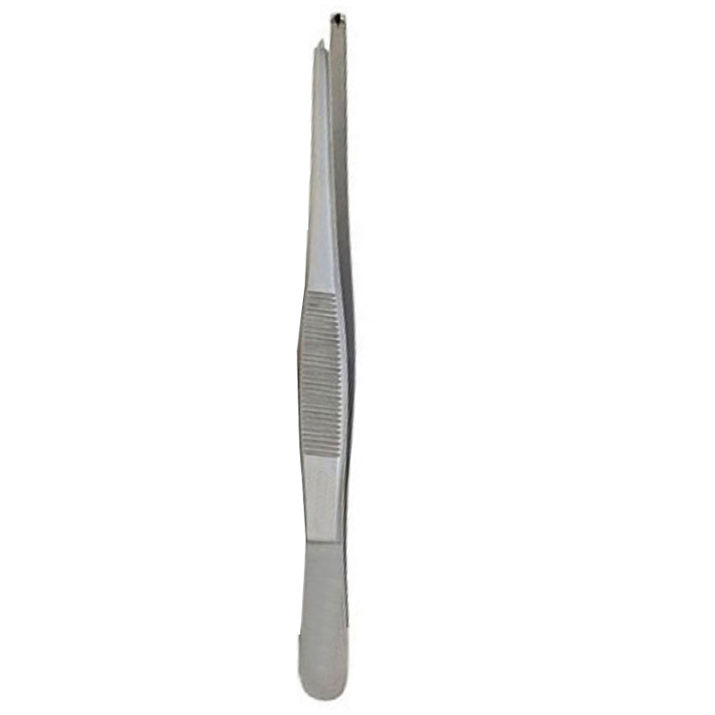 EV11102-13 DRESSING FORCEPS serrated 5”